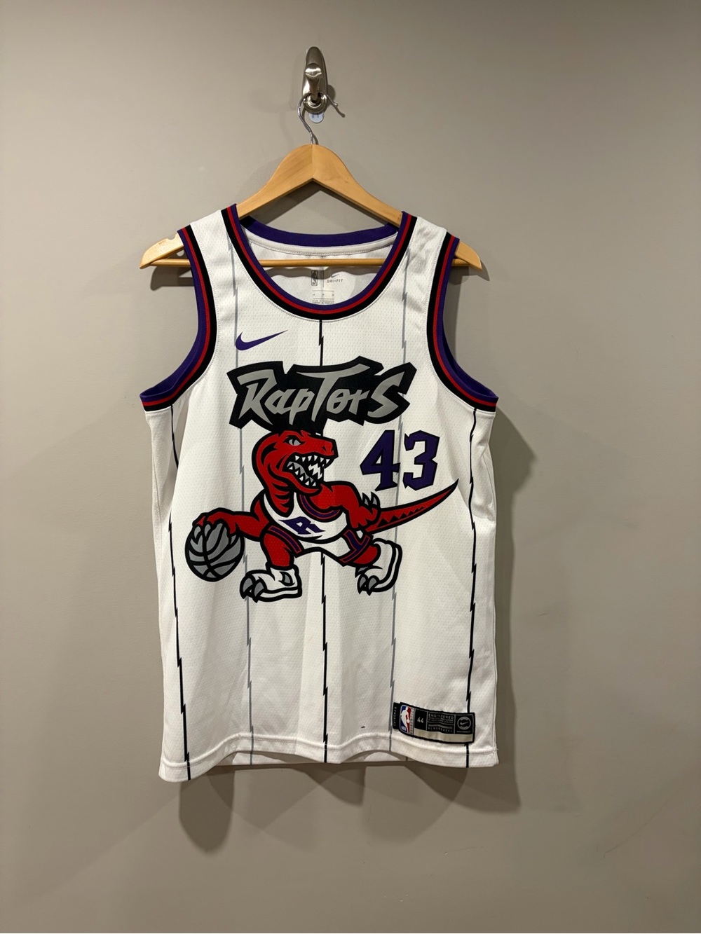 Pascal Siakam Retro Toronto Raptors NBA Basketball Jersey